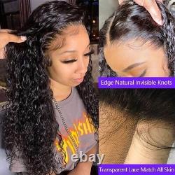 Water Wave Lace Front Wig 13x4 Lace Frontal Human Hair Wigs For Black Women 4x4